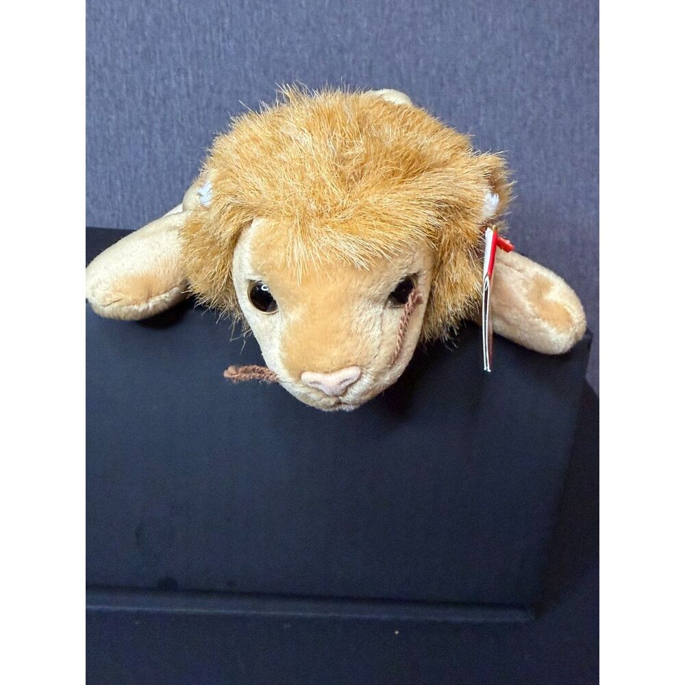 Ty Beanie Baby Roary Lion 1996 5th Gen Hang Tag Retired Plush Collectible
